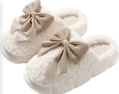 MBS Women Flip Flops(White , 5)