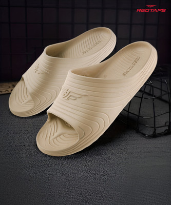 RED TAPE Men Slides(Beige , 11)
