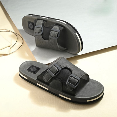 Footup Men Super Soft|Orthopedic|Comfortable|Lightweight|Diabetic Slippers(Grey , 7)