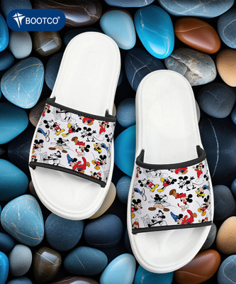 Bootco Women Slides(Multicolor , 8)