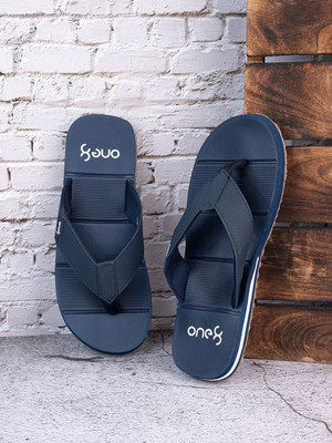 one8 Men By Virat Kohli Anti-Skid Bounce Back Mid-Sole Comfortable Slippers, Flip-Flops Flip Flops(Blue , 8)