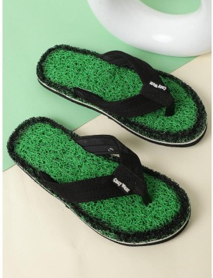 Cozy Wear Men Flip Flops(Green , 8)