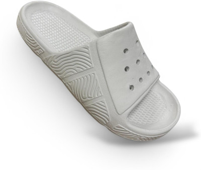 ASRON Men Slides(Grey , 9)