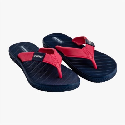 Sunny Footwear Women Flip Flops(Navy , 5)