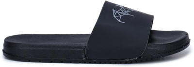 Cloker Men Flip Flops(Black , 7)