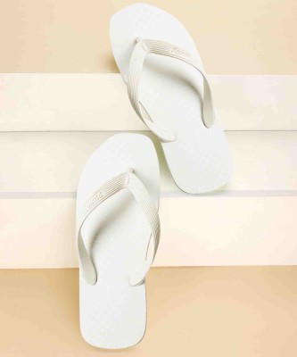 Relaxo Men Flip Flops(White , 7)