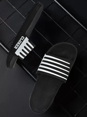 Cloker Men Flip Flops(White , 9)