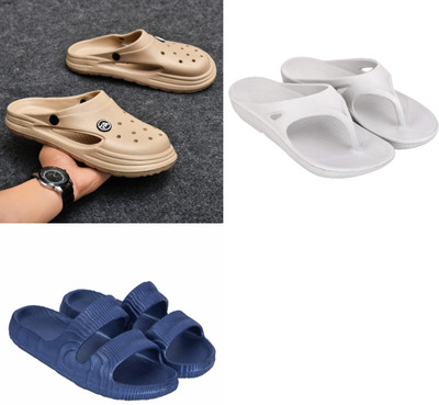 house of common Men Slippers(Multicolor , 7)