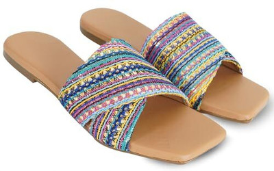 kalbellia Women Slippers(Multicolor , 4)