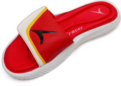 TRACER Men Slides(Red , 8)