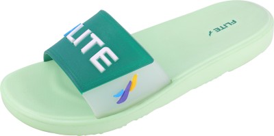 FLITE Women Slides(Green , 6)