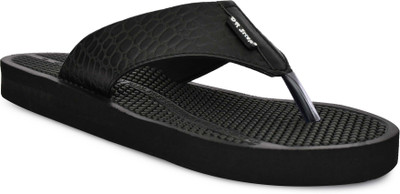 DR STTEP Men Slippers(Black , 7)