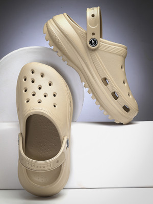 BERSACHE Women Slides(Beige , 8)