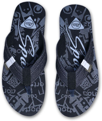 Maan Men Slippers(Black , 8)