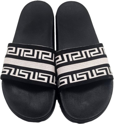 Pampy Angel Men Slides(Black , 7)