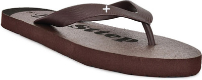 DR STTEP Men Orthopedic Slippers for Men Comfort Fit Soft Cushion Lightweight Slippers(Brown , 8)