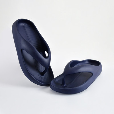Time Jump Men Slippers(Navy , 8)