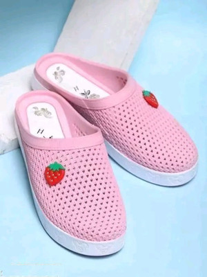 Drimo Women Slides(Pink , 4)