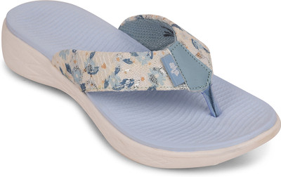 LIBERTY Women Slippers(Blue , 4)