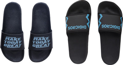 Digimahadev Men Flip Flops(Multicolor , 8)