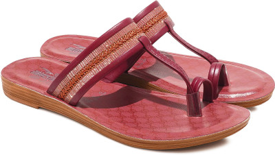 asian Women Slippers(Maroon , 6)