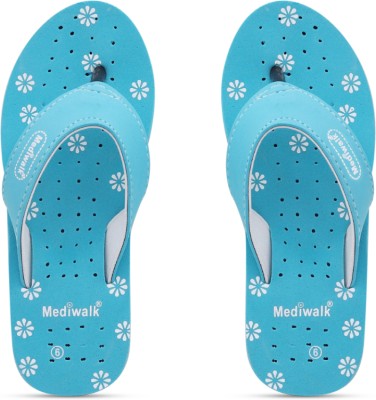 Mediwalk Women Slippers(Blue , 7)