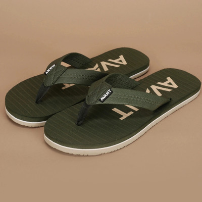AVANT Men Slippers(Olive , 8)