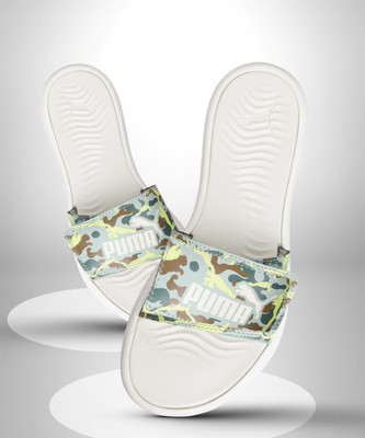 PUMA Women Slides(White , 3)