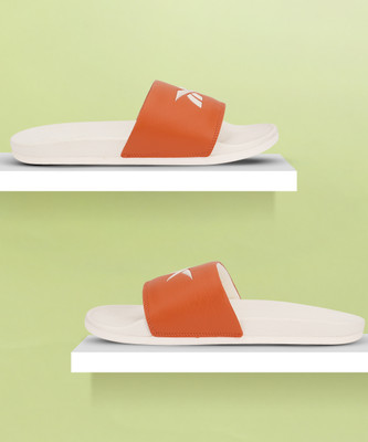 REEBOK Men Maka Stabler Sliders Slides(Orange , 10)