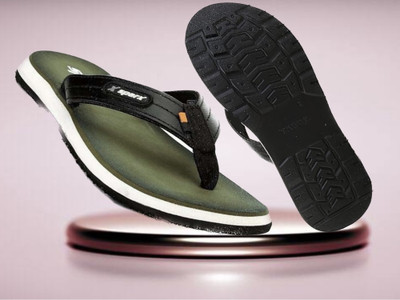 Sparx Men Slippers(Green , 6)