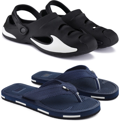 EVOK Men Slippers(Multicolor , 10)