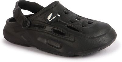 SNEAKERSVILLA Men Clogs(Black , 9)