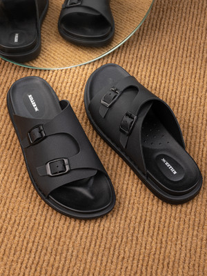 KILLER Men Slides(Black , 6)