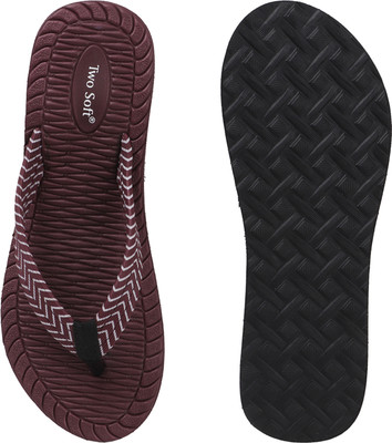 Flopsie Women Slippers(Maroon , 7)
