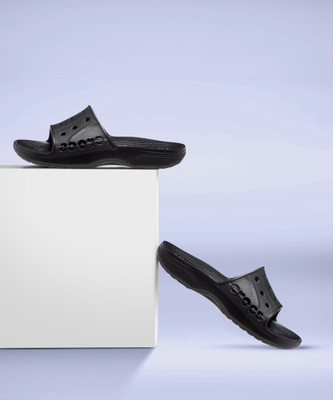 CROCS Men Baya II Slides(Black , 8 UK/India)