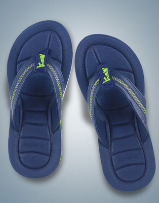 Sparx Men Flip Flops(Blue, Green , 6)