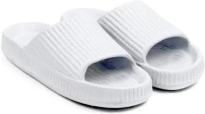 Mahi Enterprises Men Flip Flops(White , 9)