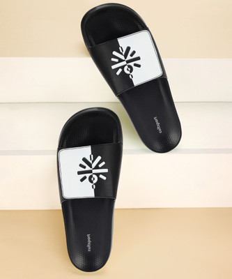 Cultsport Men Slides(Black , 10)