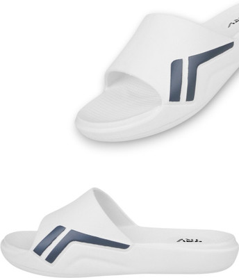TRV Men Slides(White , 10)