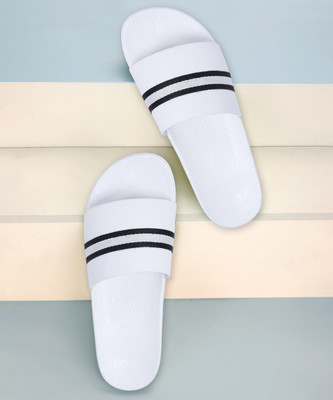 Denvor Men Slides(White , 10)