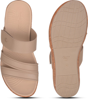 Bata Women Casual(Beige , 5)