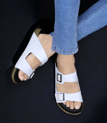aadi Men Slides(White , 10)