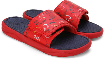 PUMA Men Royalcat Comfort Stablex Slides(Red , 9)