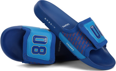 Chupps Men MI Legacy BLUE Men's Comfortable Slides & Flip Flop Slides(Blue, Blue , 6)