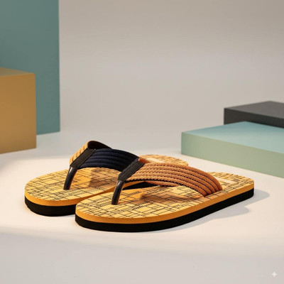 VAHMAH Men Slippers(Tan , 10)