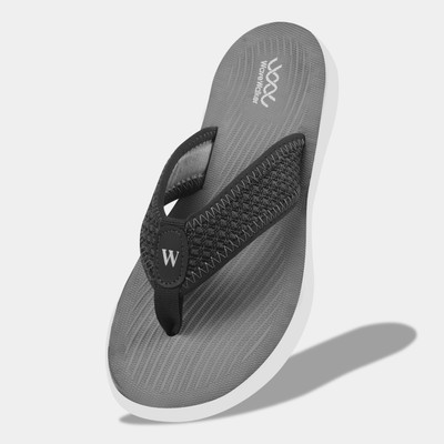 Wave Walker Women Flip Flops(Grey , 6)