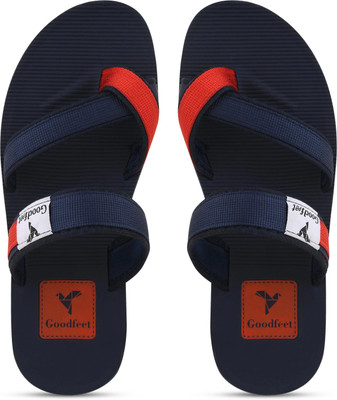 Goodfeet Men Slippers(Blue , 9)