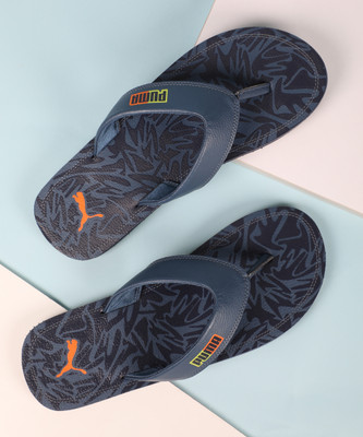 PUMA Men Ketava Graphic V3 Flip Flops(Blue , 7)