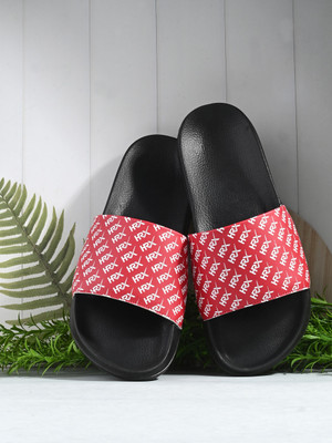 HRX by Hrithik Roshan Men Slides(Red , 7)