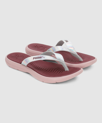 PUMA Women PUMA Silvia Thong Slides(Purple , 4)